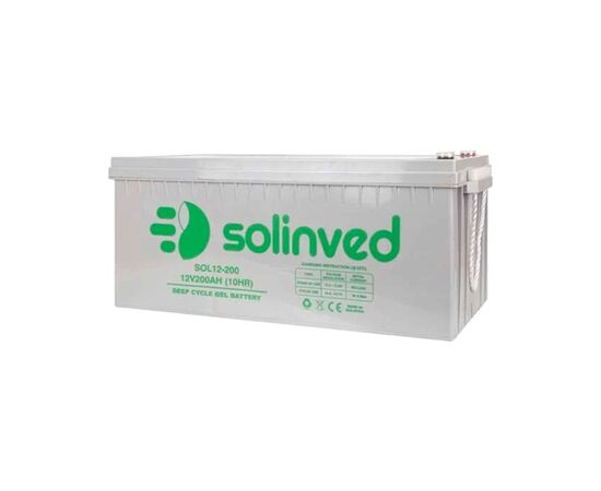 Батарея к ИБП Solinved 12V-200Ah, GEL (SLG200-12)