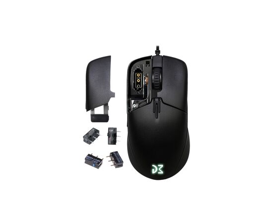 Мышка Dream Machines DM7 Switch Kailh PA 3370 USB Black + Додатково світчі Omron_Switch_50mil (DM7_SWITCH_SWITCHBUNDLE), изображение 5 Мышка Dream Machines DM7 Switch Kailh PA 3370 USB Black + Додатково світчі Omron_Switch_50mil (DM7_SWITCH_SWITCHBUNDLE), изображение 5