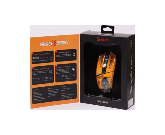 Мишка A4Tech W63 Max USB Renegade Sunset (4711422003642), зображення 12 Мишка A4Tech W63 Max USB Renegade Sunset (4711422003642), зображення 12