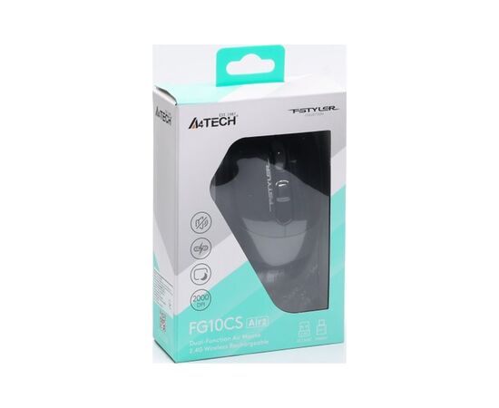 Мишка A4Tech FG10CS Air2 Wireless Stone Grey (4711421997904), зображення 10 Мишка A4Tech FG10CS Air2 Wireless Stone Grey (4711421997904), зображення 10