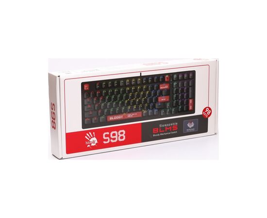 Клавиатура A4Tech Bloody S98 RGB BLMS Red USB Bloody Red (4711421991674), изображение 10 Клавиатура A4Tech Bloody S98 RGB BLMS Red USB Bloody Red (4711421991674), изображение 10
