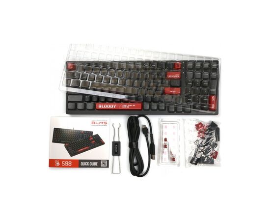 Клавиатура A4Tech Bloody S98 RGB BLMS Red USB Bloody Red (4711421991674), изображение 9 Клавиатура A4Tech Bloody S98 RGB BLMS Red USB Bloody Red (4711421991674), изображение 9