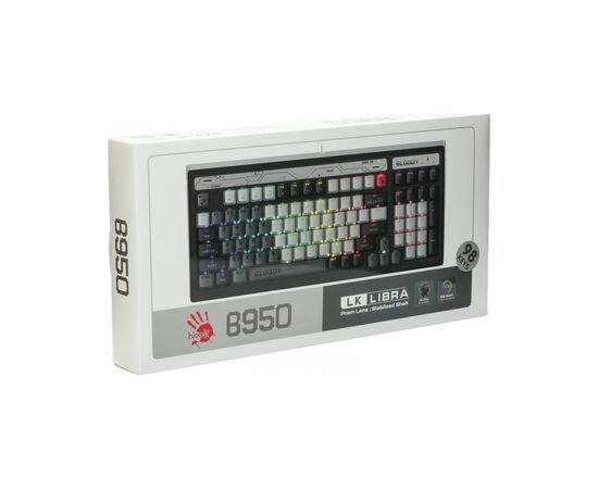Клавіатура A4Tech Bloody B950 RGB LK Libra USB Warrior Grey (4711421995450), зображення 12 Клавіатура A4Tech Bloody B950 RGB LK Libra USB Warrior Grey (4711421995450), зображення 12