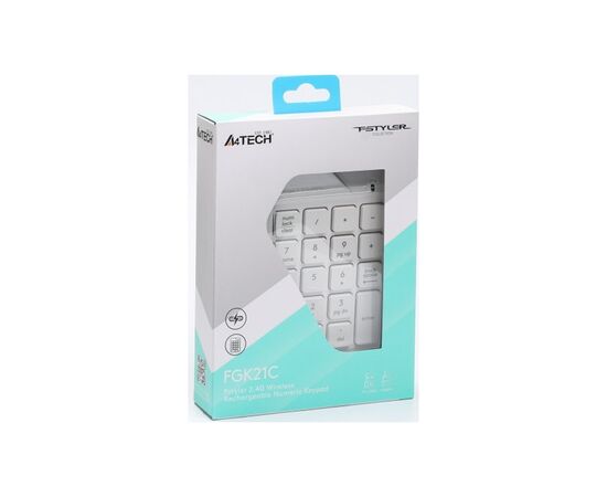 Клавіатура A4Tech FGK21C Wireless White (4711421994057), зображення 8 Клавіатура A4Tech FGK21C Wireless White (4711421994057), зображення 8