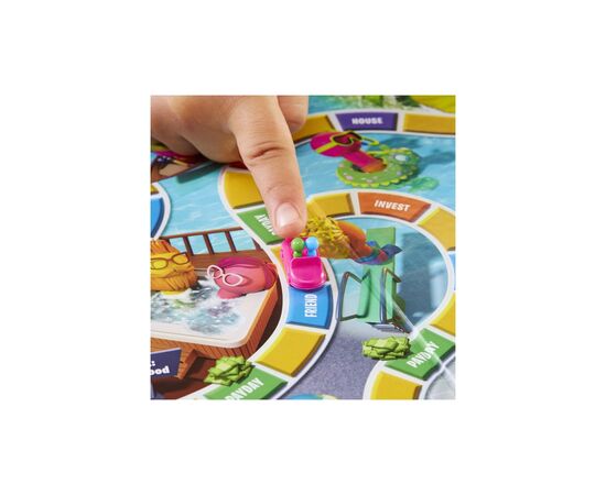 Настольная игра Hasbro Игра в жизнь Обновленная (F0800), изображение 7 Настольная игра Hasbro Игра в жизнь Обновленная (F0800), изображение 7