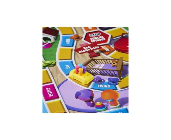 Настольная игра Hasbro Игра в жизнь Обновленная (F0800), изображение 8 Настольная игра Hasbro Игра в жизнь Обновленная (F0800), изображение 8