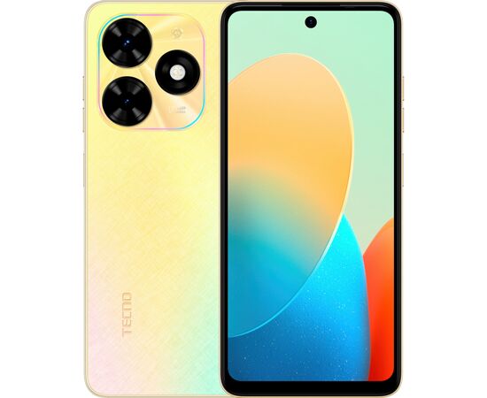 Мобильный телефон Tecno Spark Go 2024 3/64Gb Alpenglow Gold (4894947018077)