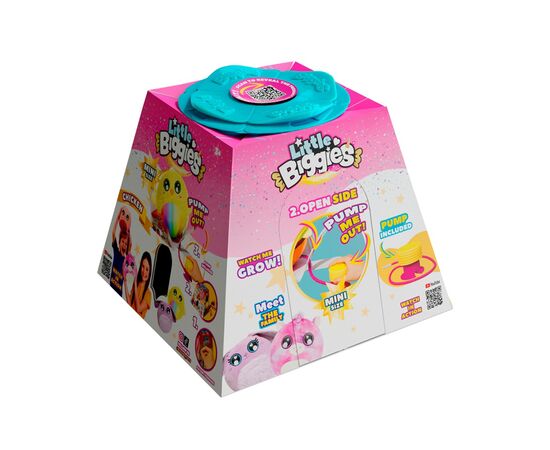 Мягкая игрушка Biggies серии Little Fantasy W1 - Белый единорог (надувная игрушка, насос) (BIG002-UN), изображение 3 Мягкая игрушка Biggies серии Little Fantasy W1 - Белый единорог (надувная игрушка, насос) (BIG002-UN), изображение 3