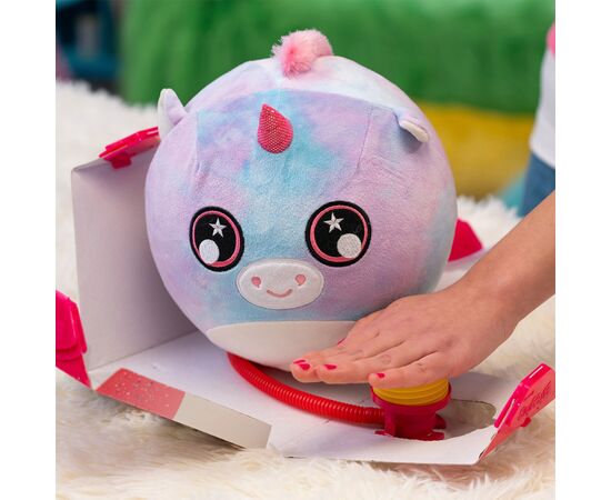 Мягкая игрушка Biggies серии Little Fantasy W1 - Розовый единорог (надувная игрушка, насос) (BIG002-EUN), изображение 6 Мягкая игрушка Biggies серии Little Fantasy W1 - Розовый единорог (надувная игрушка, насос) (BIG002-EUN), изображение 6