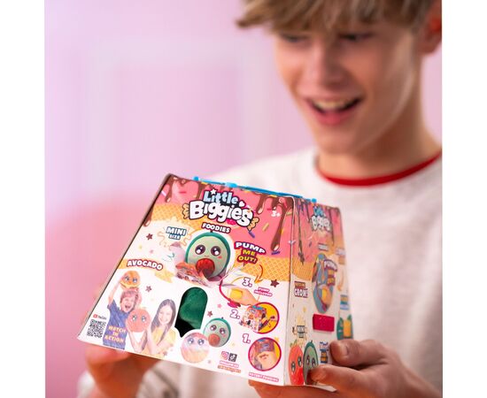 Мягкая игрушка Biggies серии Little Foodies - Клубника (надувная игрушка, насос) (BIG002-ST), изображение 5 Мягкая игрушка Biggies серии Little Foodies - Клубника (надувная игрушка, насос) (BIG002-ST), изображение 5