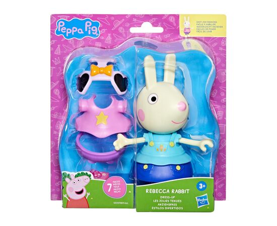 Фигурка Peppa Pig Figurines - Одень Ребекку (G0329), изображение 2 Фигурка Peppa Pig Figurines - Одень Ребекку (G0329), изображение 2