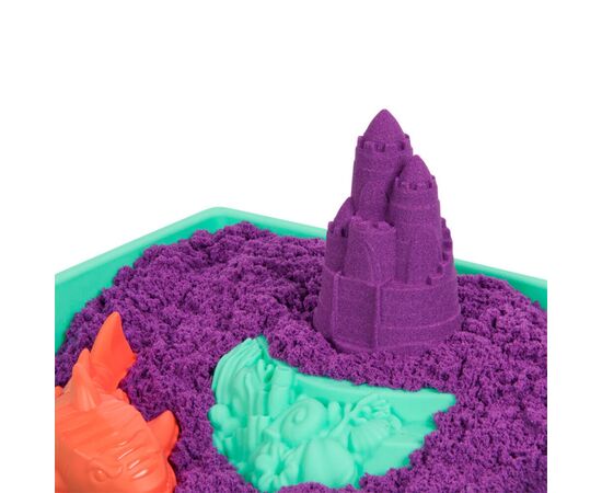 Набор для творчества Kinetic Sand V2 Замок из песка Фиолетовый 454 г (71402), изображение 4 Набор для творчества Kinetic Sand V2 Замок из песка Фиолетовый 454 г (71402), изображение 4