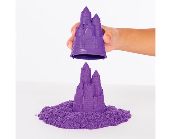 Набор для творчества Kinetic Sand V2 Замок из песка Фиолетовый 454 г (71402), изображение 5 Набор для творчества Kinetic Sand V2 Замок из песка Фиолетовый 454 г (71402), изображение 5
