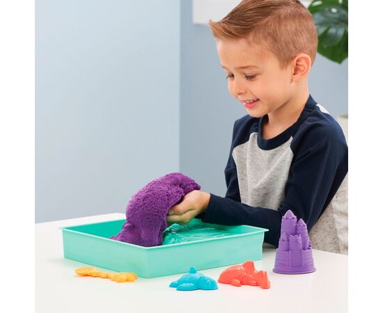 Набор для творчества Kinetic Sand V2 Замок из песка Фиолетовый 454 г (71402), изображение 8 Набор для творчества Kinetic Sand V2 Замок из песка Фиолетовый 454 г (71402), изображение 8