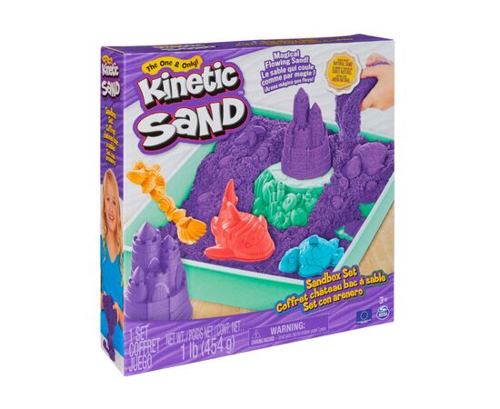 Набор для творчества Kinetic Sand V2 Замок из песка Фиолетовый 454 г (71402)