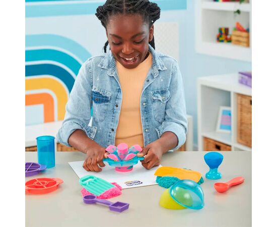Набор для творчества Kinetic Sand Цветные приключения 3 цвета 907 г (71647), изображение 5 Набор для творчества Kinetic Sand Цветные приключения 3 цвета 907 г (71647), изображение 5