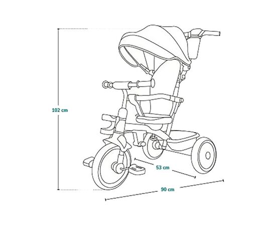 Детский велосипед Lionelo Berry Grey Stone (LO-BERRY GREY STONE), изображение 6 Детский велосипед Lionelo Berry Grey Stone (LO-BERRY GREY STONE), изображение 6