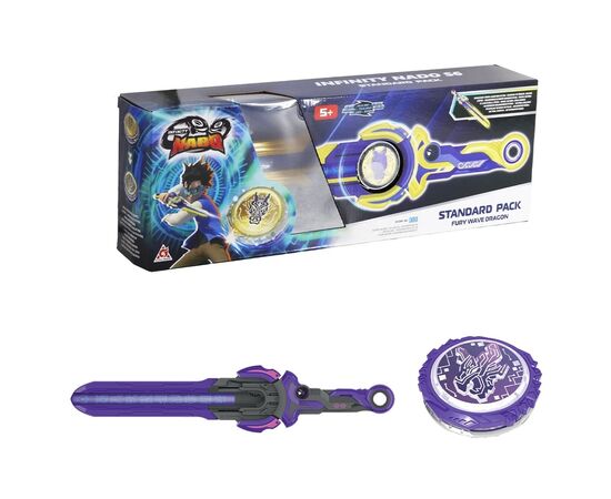 Волчок Infinity Nado VI серия Standard Pack Dream World Magic Dragon Волшебный Дракон мира грез (EU654127), изображение 2 Волчок Infinity Nado VI серия Standard Pack Dream World Magic Dragon Волшебный Дракон мира грез (EU654127), изображение 2