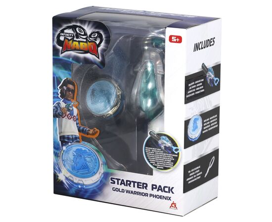 Дзига Infinity Nado VI серія Starter Pack Gold Warrior Phoenix Золотий Воїн Фенікс (EU654113)