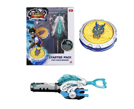 Волчок Infinity Nado I серия Starter Pack Fury Wave Dragon Лютый Дракон (EU654111), изображение 2 Волчок Infinity Nado I серия Starter Pack Fury Wave Dragon Лютый Дракон (EU654111), изображение 2
