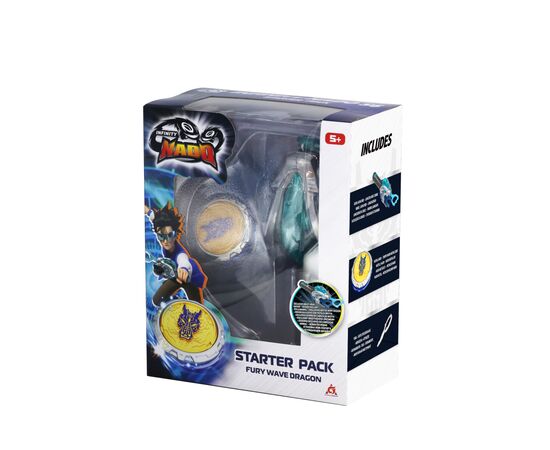 Дзига Infinity Nado VI серія Starter Pack Fury Wave Dragon Лютий Дракон (EU654111)