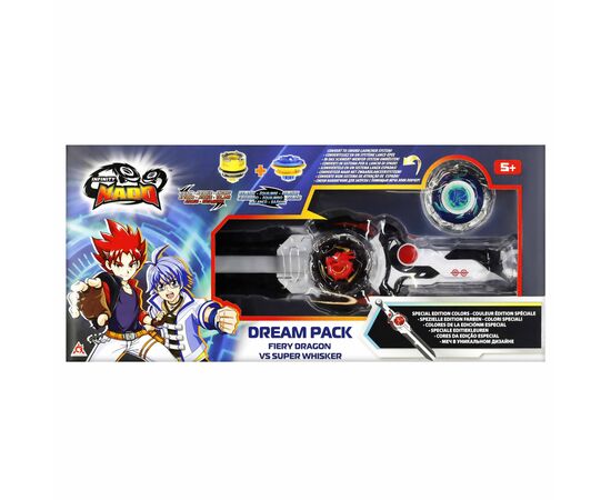 Волчок Infinity Nado Набор VI Dream Pack Огненный Дракон и Небесный Вихрь (Fiery Dragon vs Super Whisker) (EU654271)