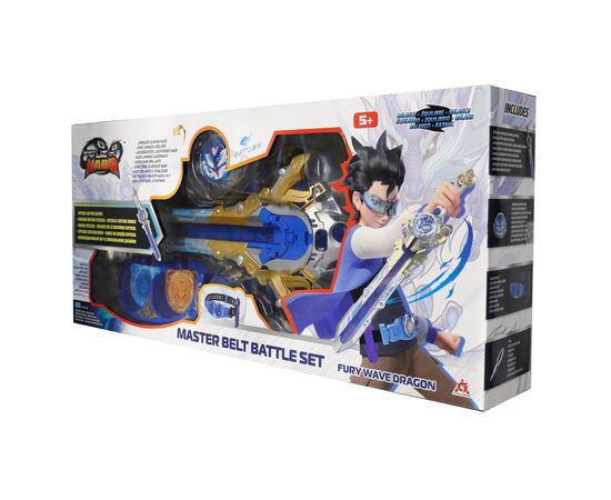 Волчок Infinity Nado Набор VI Master Belt Battle Set Февраль Дракон (Fury Wave Dragon) (EU654162), изображение 3