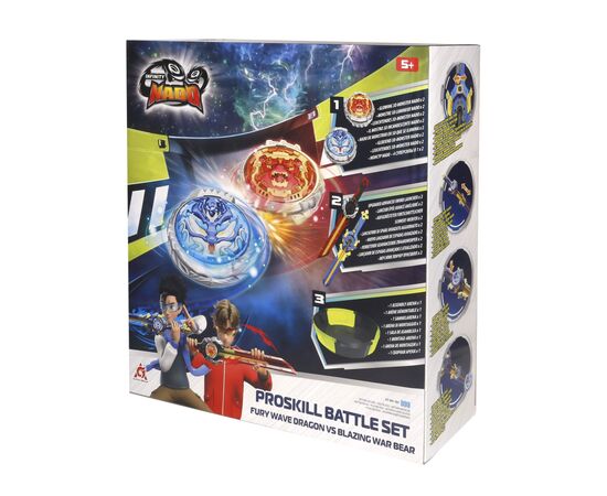 Волчок Infinity Nado Набор VI Proskill Battle Set Февраль Дракон и Горящий Боевой Медведь (EU654281), изображение 2 Волчок Infinity Nado Набор VI Proskill Battle Set Февраль Дракон и Горящий Боевой Медведь (EU654281), изображение 2