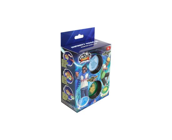 Волчок Infinity Nado Набор VI Starter Nado Pack - Gold Warrior Phoenix vs Lighting Leopard (EU654197), изображение 2 Волчок Infinity Nado Набор VI Starter Nado Pack - Gold Warrior Phoenix vs Lighting Leopard (EU654197), изображение 2