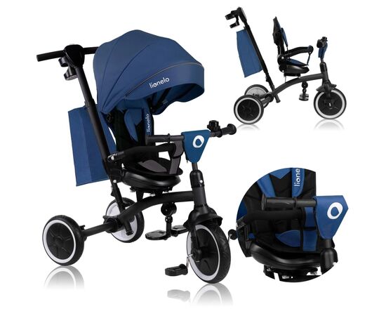 Детский велосипед Lionelo Tris Plus Blue Denim (LO-TRIS PLUS BLUE DENIM), изображение 6 Детский велосипед Lionelo Tris Plus Blue Denim (LO-TRIS PLUS BLUE DENIM), изображение 6