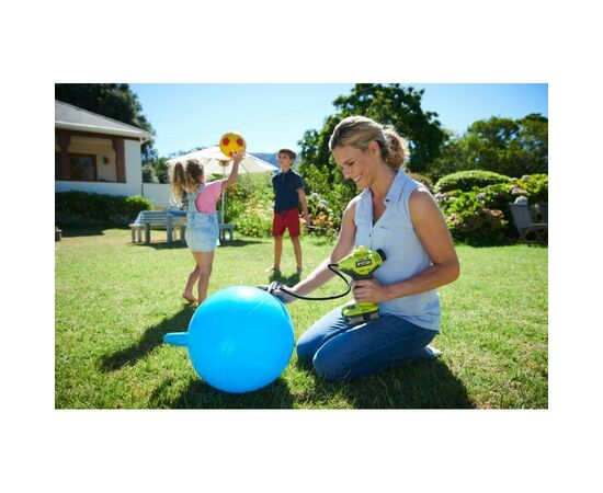 Автомобильный компрессор Ryobi ONE+ R18PI-0 (без АКБ и ЗУ) (5133003931), изображение 6 Автомобильный компрессор Ryobi ONE+ R18PI-0 (без АКБ и ЗУ) (5133003931), изображение 6