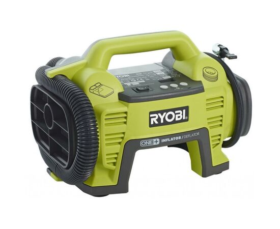 Автомобильный компрессор Ryobi ONE+ R18i-0 (без АКБ и ЗУ) (5133001834), изображение 3 Автомобильный компрессор Ryobi ONE+ R18i-0 (без АКБ и ЗУ) (5133001834), изображение 3