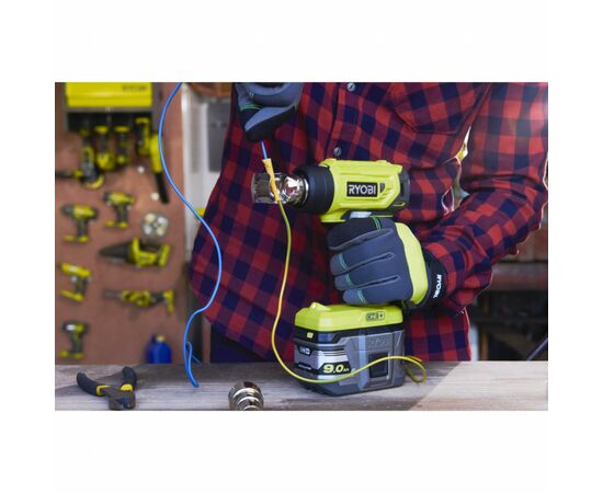 Строительный фен Ryobi ONE+ R18HG-0 (без АКБ и ЗУ) (5133004423), изображение 2 Строительный фен Ryobi ONE+ R18HG-0 (без АКБ и ЗУ) (5133004423), изображение 2