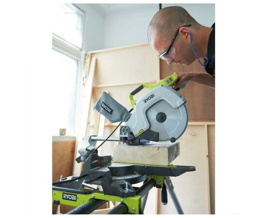 Торцовочная пила Ryobi EMS254L (5133001202), изображение 2 Торцовочная пила Ryobi EMS254L (5133001202), изображение 2