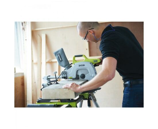Торцовочная пила Ryobi EMS254L (5133001202), изображение 3 Торцовочная пила Ryobi EMS254L (5133001202), изображение 3