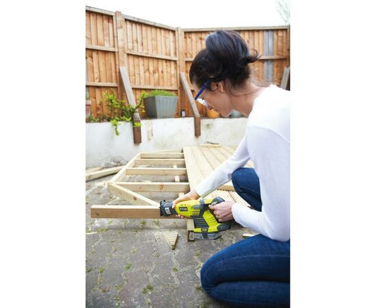 Сабельная пила Ryobi ONE+ RRS1801M, (без АКБ и ЗУ) (5133001162), изображение 8 Сабельная пила Ryobi ONE+ RRS1801M, (без АКБ и ЗУ) (5133001162), изображение 8