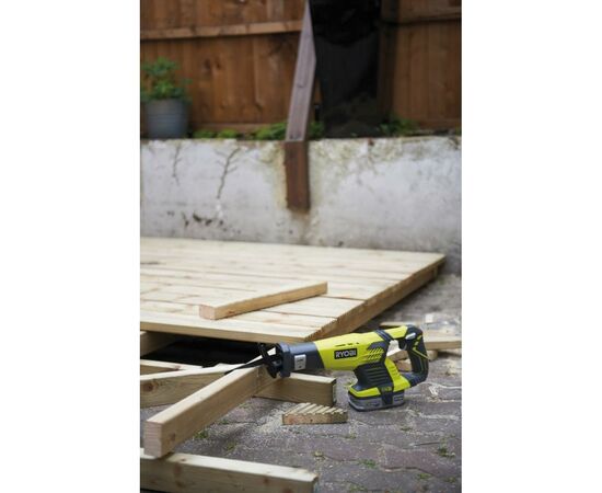 Сабельная пила Ryobi ONE+ RRS1801M, (без АКБ и ЗУ) (5133001162), изображение 9 Сабельная пила Ryobi ONE+ RRS1801M, (без АКБ и ЗУ) (5133001162), изображение 9