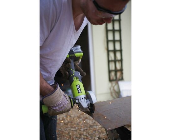 Шлифовальная машина Ryobi ONE+ R18AG-0 (без АКБ и ЗУ) (5133001903), изображение 3 Шлифовальная машина Ryobi ONE+ R18AG-0 (без АКБ и ЗУ) (5133001903), изображение 3