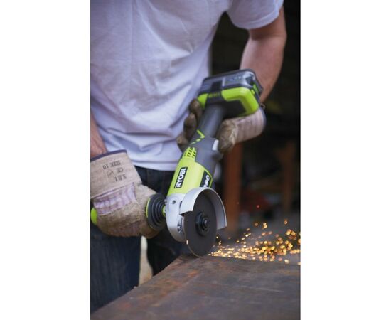 Шлифовальная машина Ryobi ONE+ R18AG-0 (без АКБ и ЗУ) (5133001903), изображение 4 Шлифовальная машина Ryobi ONE+ R18AG-0 (без АКБ и ЗУ) (5133001903), изображение 4