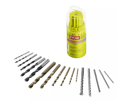 Набор сверл Ryobi RAK18DMIX, 18шт (5132004669), изображение 3