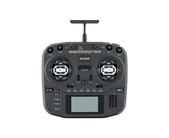 Пульт управления для дрона RadioMaster Boxer MAX ELRS AG01 BLACK (HP0157.0056-M2-BLK)