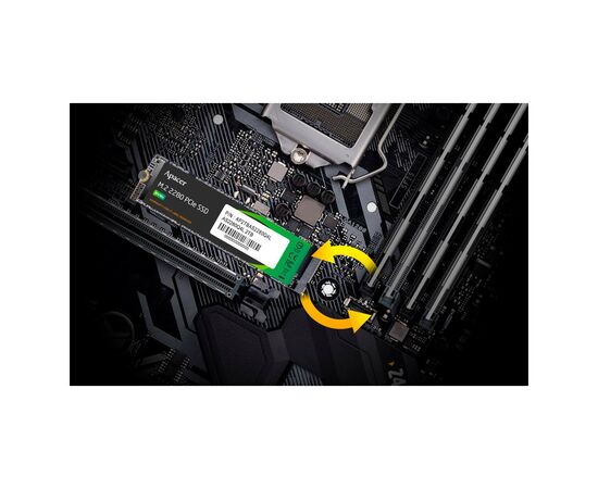 Накопитель SSD M.2 2280 1TB Apacer (AP1TBAS2280Q4X-1), изображение 6 Накопитель SSD M.2 2280 1TB Apacer (AP1TBAS2280Q4X-1), изображение 6