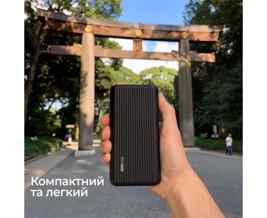 Батарея универсальная TechCharge 20000mAh, PD/18W, QC/3.0 (1742), изображение 6 Батарея универсальная TechCharge 20000mAh, PD/18W, QC/3.0 (1742), изображение 6