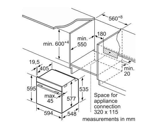 Духовой шкаф Bosch HBG7741W1, изображение 6 Духовой шкаф Bosch HBG7741W1, изображение 6