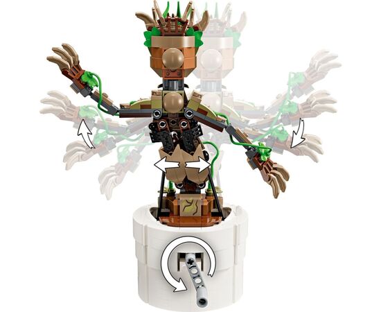 Конструктор LEGO Marvel Танцующий Грут 459 деталей (76297), изображение 3 Конструктор LEGO Marvel Танцующий Грут 459 деталей (76297), изображение 3