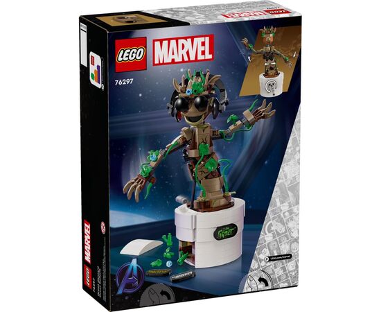 Конструктор LEGO Marvel Танцующий Грут 459 деталей (76297), изображение 6 Конструктор LEGO Marvel Танцующий Грут 459 деталей (76297), изображение 6