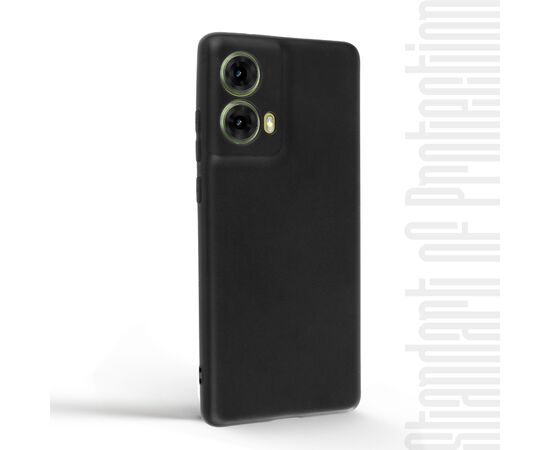 Чехол для мобильного телефона Armorstandart Matte Slim Fit Motorola G85 5G Camera cover Black (ARM77296), изображение 2 Чехол для мобильного телефона Armorstandart Matte Slim Fit Motorola G85 5G Camera cover Black (ARM77296), изображение 2