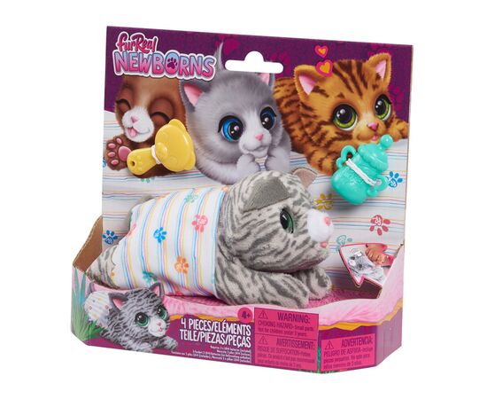 Интерактивная игрушка Furreal серии Newborns - Котенок (28073), изображение 9 Интерактивная игрушка Furreal серии Newborns - Котенок (28073), изображение 9