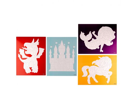 Набор для творчества 1 вересня Сказка Аппликация стикерами (954572), изображение 2 Набор для творчества 1 вересня Сказка Аппликация стикерами (954572), изображение 2