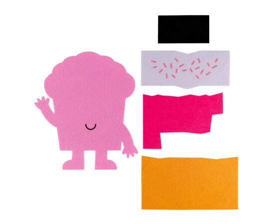 Набор для творчества 1 вересня Капкейк Аппликация из фетра (954576), изображение 2 Набор для творчества 1 вересня Капкейк Аппликация из фетра (954576), изображение 2